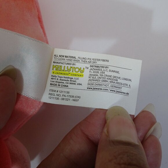 Original Squishmallows Kellytoy Orzella the Octopus Plush Pink 6 In Collectible - Picture 5 of 9